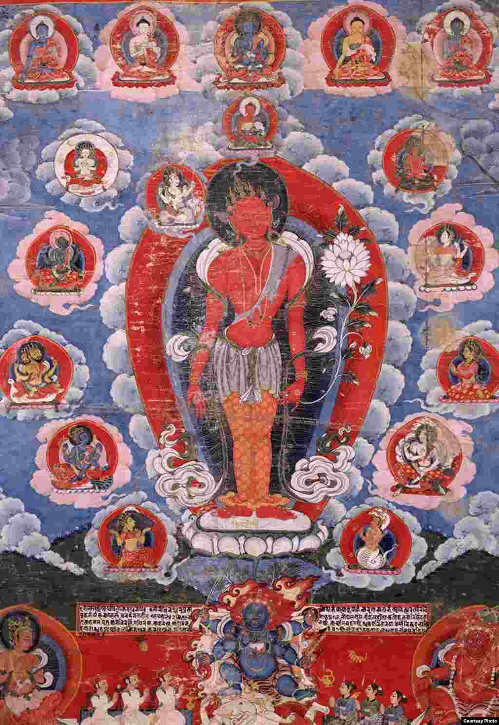 In Nepal, Buddhist deities and Hindu gods are both vital parts of ritual life and are worshiped side-by-side. (Rubin Museum of Art)