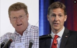 From left, Congressman Mark Amodei of Nevada and Senator Ben Sasse of Nebraska.