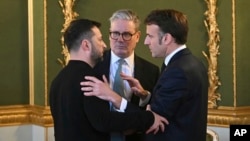 Лидерите на Франција, Британија и Украина ја посетија Белата куќа во различни денови минатата недела во обид да го убедат Доналд Трамп да продолжи со американското учество во европската безбедност и поддршката за Украина.