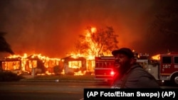 В зоне бедствия. 8 января 2025, Альтадена, Калифорния.