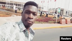 FILE - Kenyan LGBT activist Edwin Chiloba poses for a selfie in Nairobi, Kenya published March 26, 2019 in this picture obtained from social media. Courtesy of Edwin Chiloba via Facebook/via REUTERS