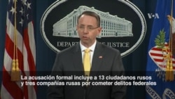 Rosenstein: Acusados emprendieron una guerra de información contra EE.UU.
