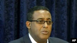 Somalia's embattled Prime Minister Omar Abdirashid Ali Sharmarke