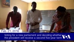 Niger's President Seeks Second Term in Election