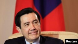 FILE - Taiwan's President Ma Ying-jeou.
