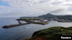 日本靠近台湾的与那国岛。（路透社资料图）