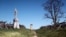 A Union flag-bearer’s statue and split-rail fence stand next to the sunken road that’s remembered as “Bloody Lane” at the Antietam Battlefield. (Carol M. Highsmith)