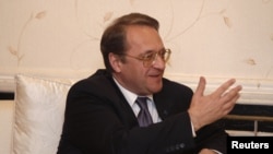 Wakil Menteri Luar Negeri Rusia, Mikhail Bogdanov (Foto: dok). Rusia menyatakan kesiapannya untuk mengadakan pembicaraan dengan kelompok oposisi utama di pengasingan, yang diakui oleh banyak negara sebagai wakil yang sah rakyat Suriah.