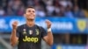 Cristiano Ronaldo lors du match AC Chievo - Juventus, Italie, le 18 août 2018.