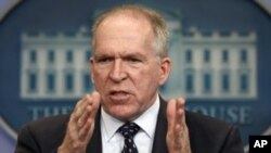 Ông John Brennan, cố vấn cao cấp chống khủng bố của Tổng thống Obama, nói tấn công bằng máy bay không người lái chính xác như giải phẫu bằng tia laser để cắt bỏ 'bướu ung thư' khủng bố mà không làm hại các 'mô dân sự' ở chung quanh
