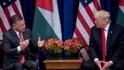 Jamanakuntigi Donald Trump bɛ ka cɛsiriw caya walasa k’a ɲini Jordan masakɛ Abdallah II fɛ a ka dɛmɛ dòn a ka laɲini na Gaza 