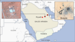 Khurais oil field and Buqyaq