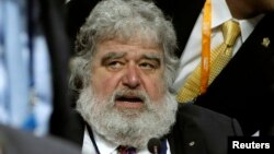 FILE - FIFA executive member Chuck Blazer attends the 61st FIFA congress at the Hallenstadion in Zurich June 1, 2011.
