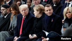 Svjetski lideri u Parizu na ceremoniji obilježavanja stogodišnjice završetka Prvog svjetskog rata.