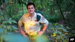Emmanuel de Merode runs Virunga National Park, Africa’s oldest wildlife park, which has been closed to tourists for more than a year due to eastern Congo’s civil war. Photo taken August 11, 2012.