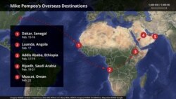 Secretary Pompeo's stops following the Security Conference in Munich, Germany.