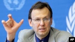 FILE - Director of WHO’s Global TB Program, Mario Raviglione.