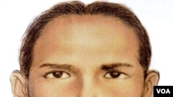 Sketsa wajah tersangka teroris asal Indonesia, Umar Patek yang ditangkap di Abbottabad, Pakistan 2 Maret 2011.