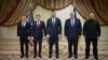 ԱՄՆ-ի ու Ուկրաինայի պատվիրակությունների համատեղ լուսանկար Սաուդյան Արաբիայից