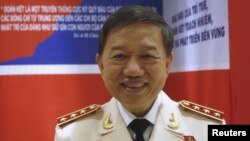 Đại tướng T&#244; L&#226;m-Bộ trưởng Bộ C&#244;ng an Việt Nam.