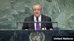 Abdulaziz Komilov, O'zbekiston Tashqi ishlar vaziri, Nyu-Yorkda BMT Bosh Assambleyasida so'zladi, 28-sentabr, 2012