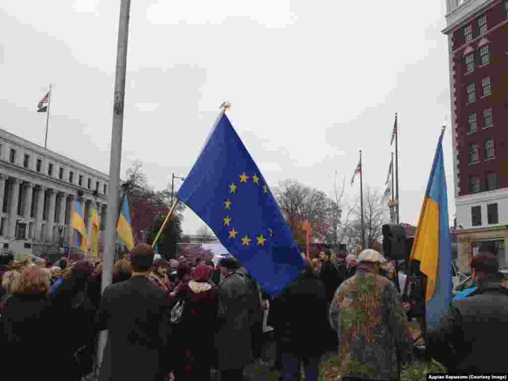 Вашингтон. Закладення меморіалу жертвам Голодомору