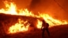 Firefighters battle new southern California wildfire