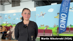 Весна Кисковска, дресерка на кучето Дино