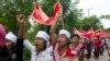 Myanmar Factory Workers Demand Higher Pay