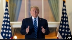 Virus Outbreak Trump