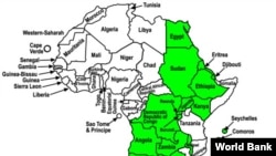 Map of COMESA (World Bank)