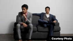 Yoshi bersama sang adik, Peter Adrian (foto: courtesy).