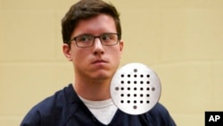 FILE - In this April 30, 2019, photo, John T. Earnest appears for his arraignment hearing in San Diego.