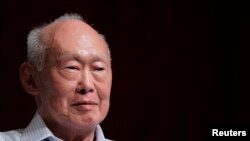 Mendiang mantan Perdana Menteri Singapura, Lee Kuan Yew (Foto: dok).