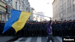 Russians March Against Fighting in Ukraine