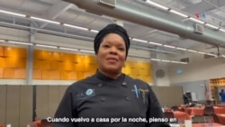 Naimah Rutling, chef principal en Cathedral Kitchen, en Camden, Nueva Jersey