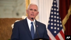 Wakil Presiden Amerika Serikat, Mike Pence (Foto: dok).