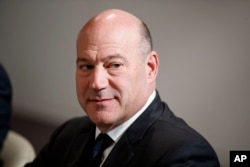 FILE - Departing White House chief economic adviser Gary Cohn, Jan. 25, 2018