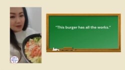 အစားအသောက်စားတဲ့အခါသုံးတဲ့ အမေရိကန်စကားစုများ “မကြေးမုံရဲ့ အင်္ဂလိပ်စာ”