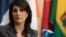 FILE - American Ambassador to the United Nations Nikki Haley speaks to reporters at United Nations headquarters, Jan. 2, 2018. 