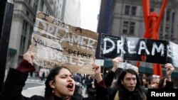 Protest "sanjara" u Njujorku 15. februara, REUTERS / Shannon Stapleton 