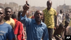 Une manifestaion é Goma (ARCHIVES)