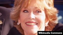 Nữ diễn viên Jane Fonda.