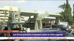 Les forces policières s'unissent contre le crime organisé