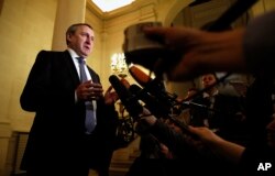 FILE - Ukraine's Foreign Minister Andrii Deshchytsia.
