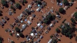 Satelitski snimci štete u opštini Menvil u Nju Džersiju.