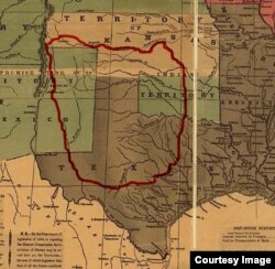 Komanchi qabilasi hozirgi Texas, Kolorado, Nyu Meksiko, Oklaxoma va Kanzas shtatlarida yashagan