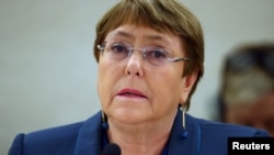 Komisioner Tinggi PBB urusan HAM, Michele Bachelet 