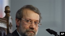 Iranian Parliament Speaker, Ali Larijani (file photo)