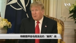 特朗普抨击马克龙北约“脑死亡”说法